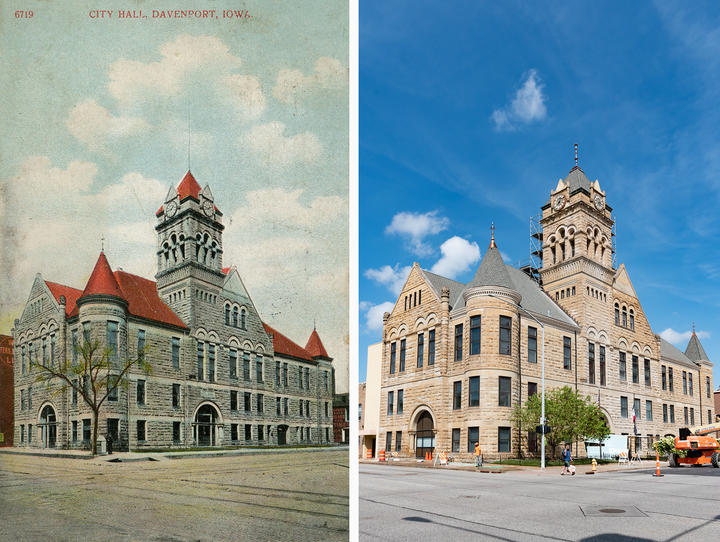 Davenport City Hall, Iowa